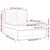Vidaxl Box spring postelja z vzmetnico LED temno modra 140x190cm žamet
