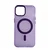Silikonska futrola Magsafe FLURO COLOR Iphone 13/14 LJUBIČASTA