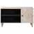 TV ormar s policom Bijelo 80 x 31,5 x 46 cm Čvrsto drvo manga