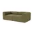 Atelier del Sofa Dvosed Fora 214x66cm Zeleni