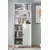 HANAH HOME Polica za knjige Bili 5 Shelf 2 Lid