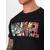 Mister Tee Majica Marvel, črna