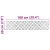 Stepenica Pravokutni 4 pcs Srebrno 100 x 20 cm Aluminij