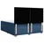 vidaXL Box spring postelja z vzmetnico modra 200x200 cm blago, (21302374)