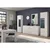 MID.YOU Dnevni Regal Skylight, Bela, Visoki Sijaj, 3-Delno