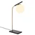 Opviq Stona lampa E27 Socket, Zlatno-Crna