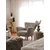 Atelier del Sofa Fotelja Teddy 85x82x85cm Siva