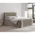 Svetlo rjava boxspring postelja s prostorom za shranjevanje 140x200 cm Bergamo – Maison de Reve