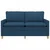 Vidaxl Kavč Modra 156 x 81 x 87,5 cm Blago
