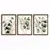 Wallity Slika GE260, 3 dela, 35 x 47 cm