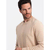 OMBRE Moška bombažna jopa BASIC beige MDN126878 S