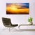 tulup.si Slika na steklu Mountain sun oblaki landscape 140x70 cm 2 obešalnika