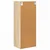 vidaXL Viseča omarica s polico Riga Sonoma hrast 40 x 29,5 x 100 cm
