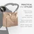 Kikka Boo Torba za mame Brielle Beige