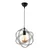 Opviq Luster Sheldon, 26cm, IP20, Crni