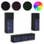 TV zidne jedinice Zidne 5 pcs Crni hrast Konstruirano drvo