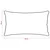 Jastuk 2 pcs Bež 40 x 80 cm Kapok vlakno