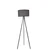 Opviq Podna lampa Fisco, 155 cm, E27, Crna