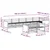 Set vanjskih sofa 8 pcs Prirodna