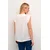 Kaffe Bluza Dahlia naravno bela
