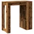 Barski stol s stalcima boja staro drvo 102x50x103,5 cm drveni