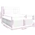 Vidaxl Box spring postelja z vzmetnico črna 180x200 cm žamet