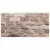 Zidne panele 10 pcs Smeđa i siva 100 x 50 cm EPS pjena