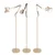 Brilagi - Fleksibilna podna lampa TASKER 1xE27/60W/230V 184 cm bež