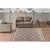 Kayoom PREPROGA Rhombus 225 Braun / Beige   120/170 cm  tkano rjava, bež