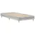 Vidaxl Konstrukcija postelje Siva Sonoma 203 x 93 x 25 cm