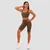GymBeam Sportski grudnjak Cut-Out Olive XL