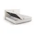 Kremno bela boxspring postelja s prostorom za shranjevanje 140x200 cm Arendal – Cosmopolitan Design