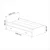 Hanah home Krevet Sofia 100x80x193cm Crni