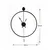 Wallity Zidni sat 58x80x7cm Crni