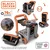 Pracovná dielňa na kolieskach multifunkčná Bricolo Devil Workmate 3v1 Black&Decker Smoby s kufríkom a náradím 19 doplnkov od 3 rokov SM360220