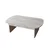 Hanah Home Klub sto Theseus, 105x35x60 cm, Krem