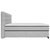 BOXSPRING KREVET CARMEN C 180/200 cm , svetlosiva