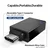 OTG adapter Techsuit DuoVoltX A13 USB-A v USB-C 3A, 5Gbps, Plug and Play - siv