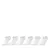 Kratke nogavice HUGO 50516395 Bela