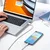 Baseus Dynamic Series Kabel za hitro polnjenje podatkov USB-A - USB-C 100W 2m Bela