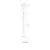 Zuma Line F0574-03N-V6AA - Podna lampa FORES 3xG9/33W/230V zlatna