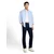 TOM TAILOR Chino hlače temno modra