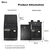 IGear Ranac za laptop, 17.3, Crni