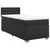 vidaXL Box spring postelja z vzmetnico črna 90x190 cm umetno usnje