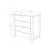 Hanah Home Komoda Nisan 1600 90x85x42cm Orah