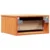 Noćni ormarić s ladicama 2 pcs Vosak smeđa 37 x 35 x 18,5 cm