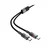 2u1 USB C na USB C / USB C kabel Hoco 5A 100W 120 cm U139 crni