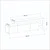 Hanah Home TV komoda Beliz, 192 cm, topli hrast / hrast Sapphire