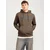 JACK & JONES Majica JJECaleb  rjava / črna / bela