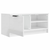 TV ormarić sjajni bijeli 80x35x36,5 cm konstruirano drvo